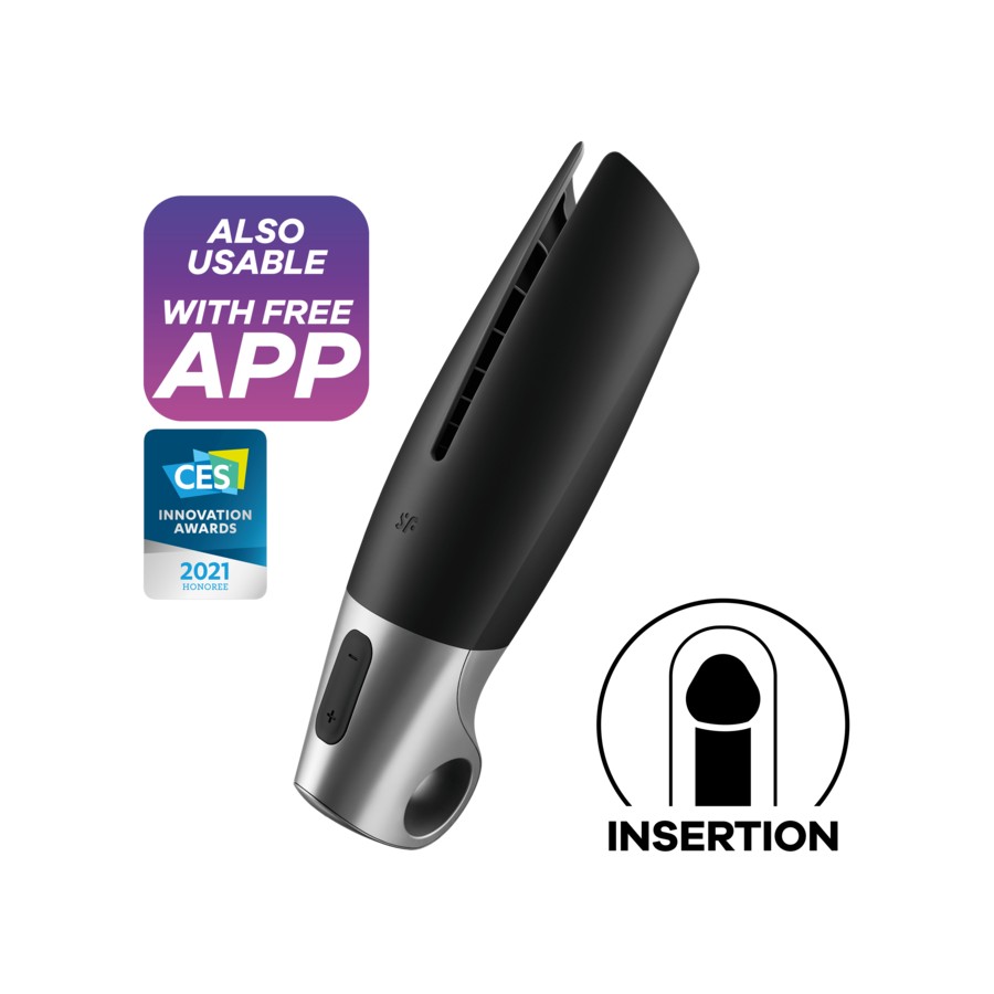 SATISFYER - MASTURBATORE POWER NERO